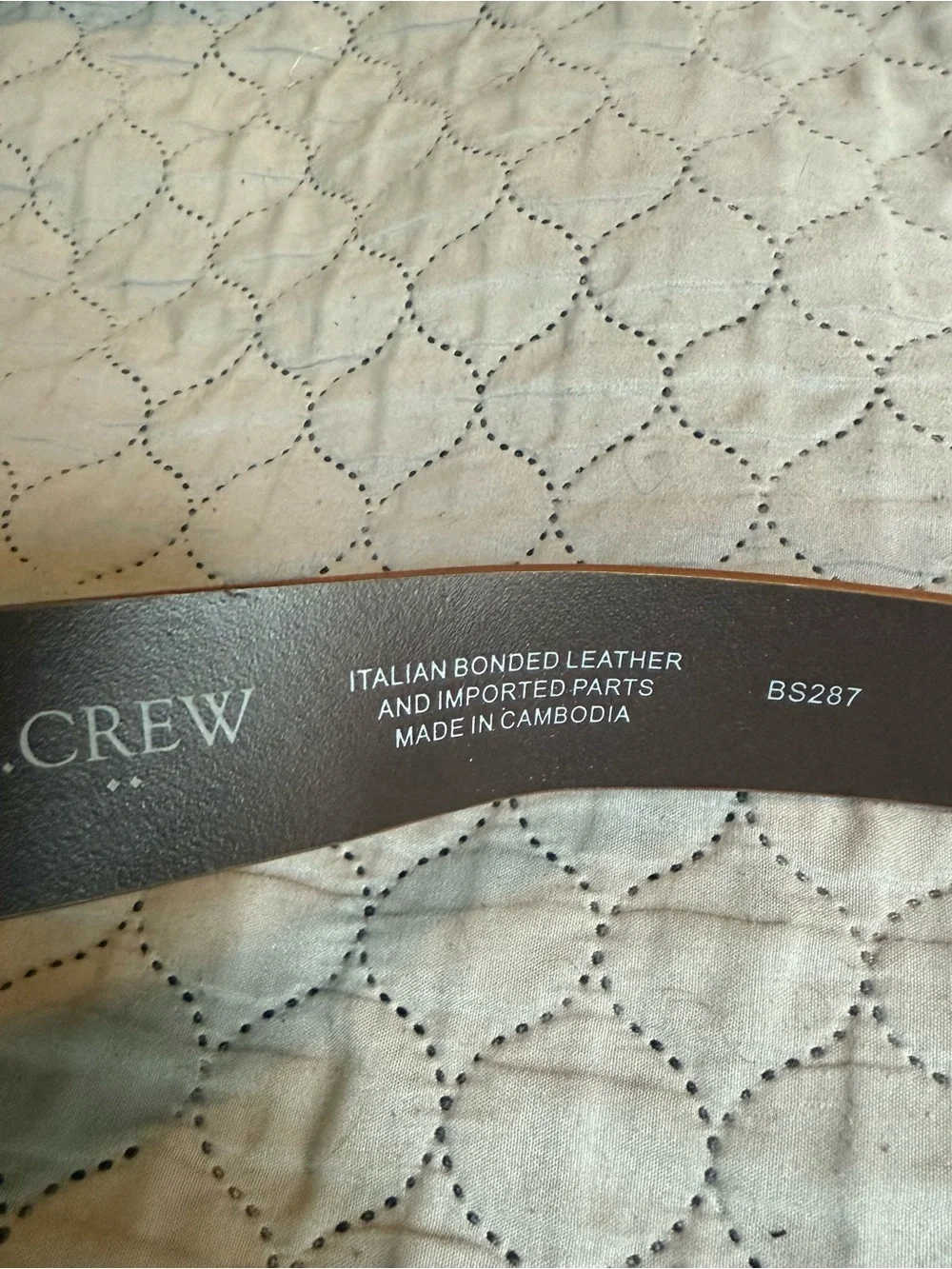 J. Crew Preppy Boho Belt Tortoiseshell Brown Leather Women’s L/XL Everyday Work - Picture 3 of 6